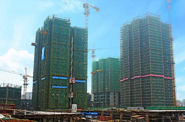 中房·美丽白沙2020年3月工地进程